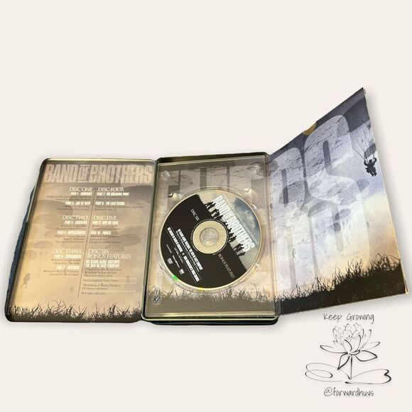 Band of Brothers DVD 6-Disc Set Complete Series Tin Metal Box - Picture 4 of 10